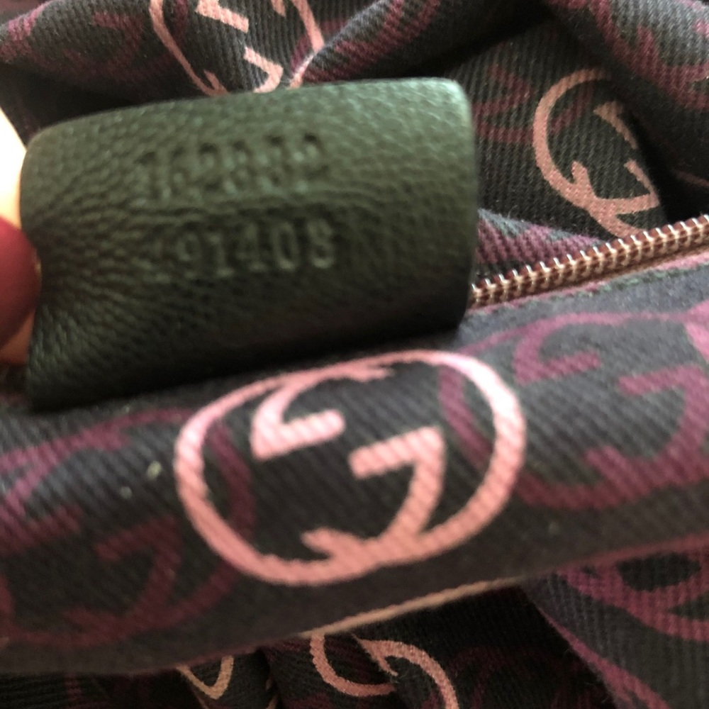 Authentic Gucci Black Leather Princy Hobo Bag - Picture 11 of 14
